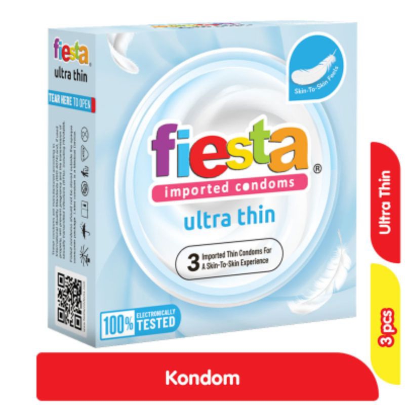 Fiesta Kondom Impor Sangat Tipis 3 pcs