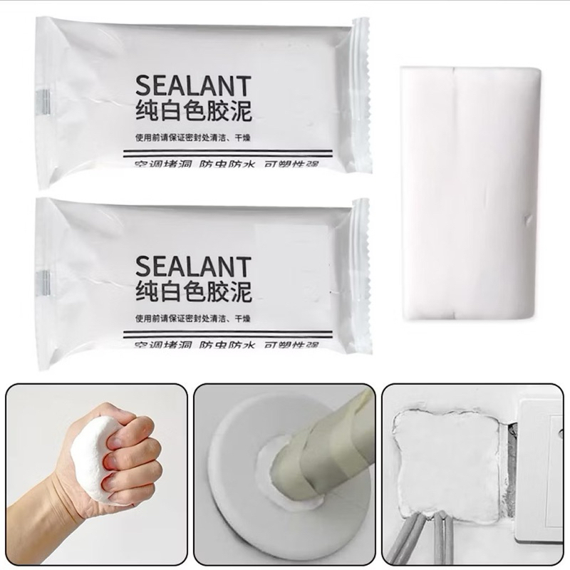 SEALANT DEMPUL LEM INSTANT DINDING TEMBOK SALURAN AIR BERLUBANG