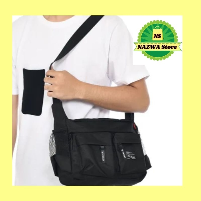 PROMO Tas Selempang Pria Tas bahu wanita Tas Sekolah Kuliah kerja trend terbaru