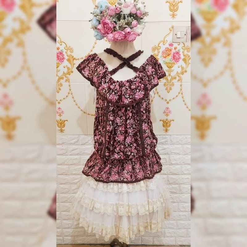 Liz Lisa Floral Brown