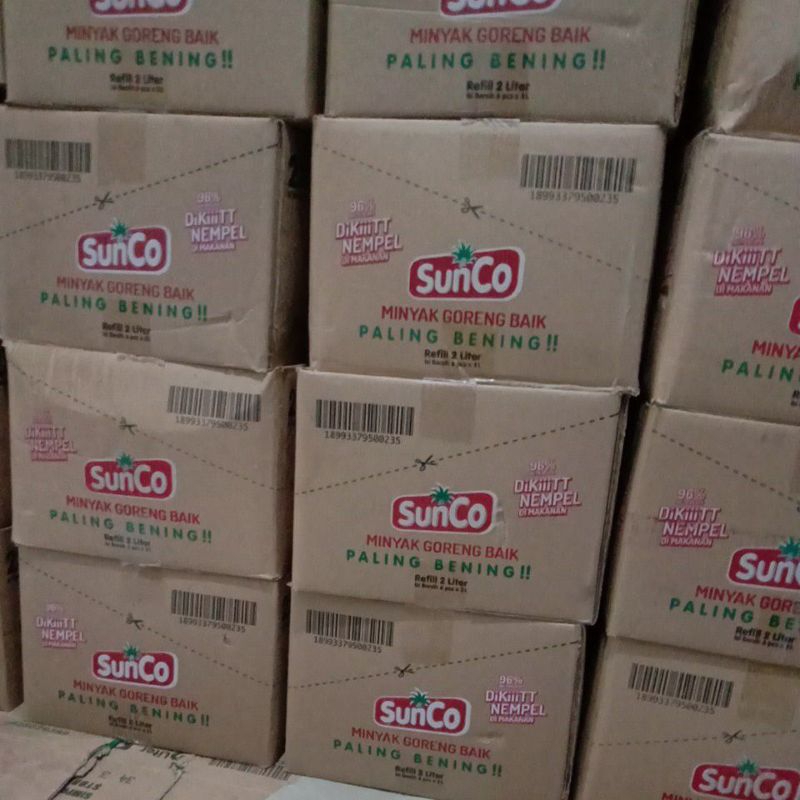

SUNCO MINYAK GORENG 2 LITER 1 KARTON 6PCS