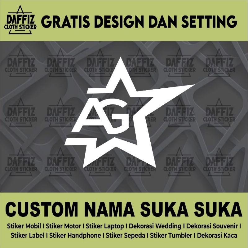 

STIKER CUTTING AG BINTANG