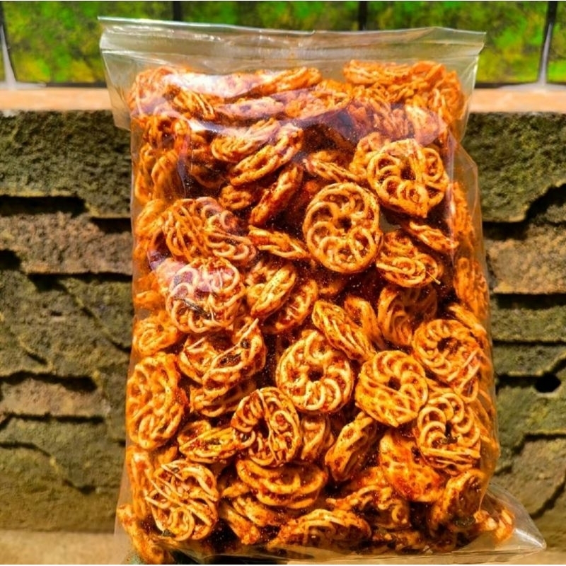 

KERUPUK SEBLAK MAWAR RAFAEL 1kg TERMURAHH!