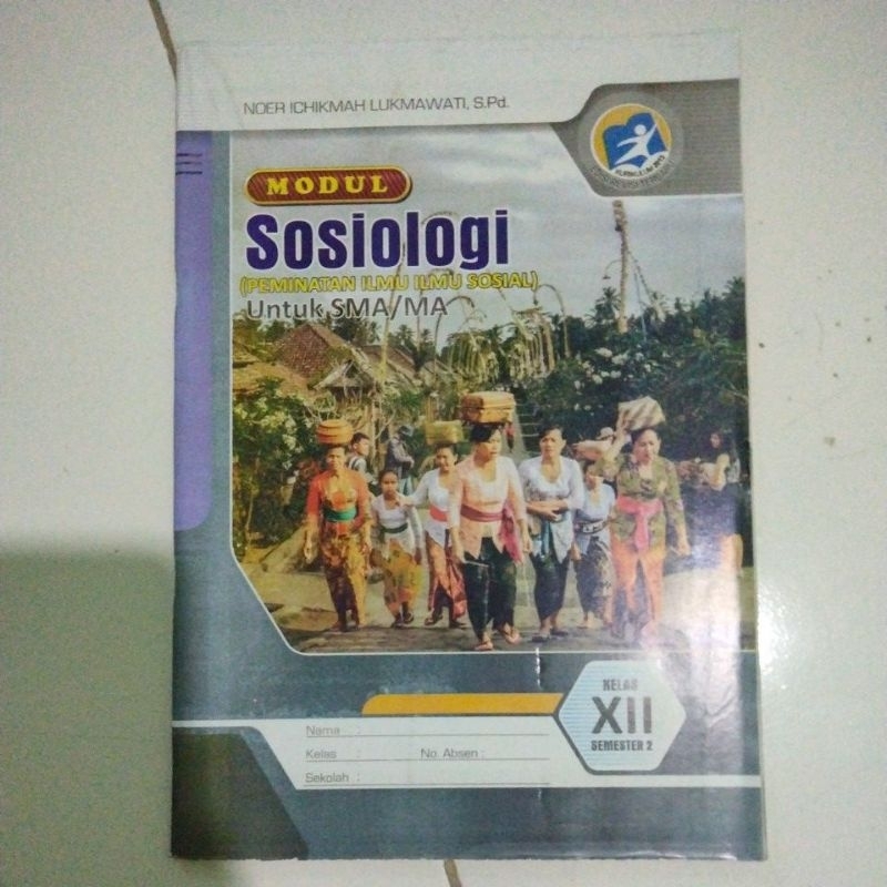LKS Sosiologi kelas 12 kurikulum k13 semester 2