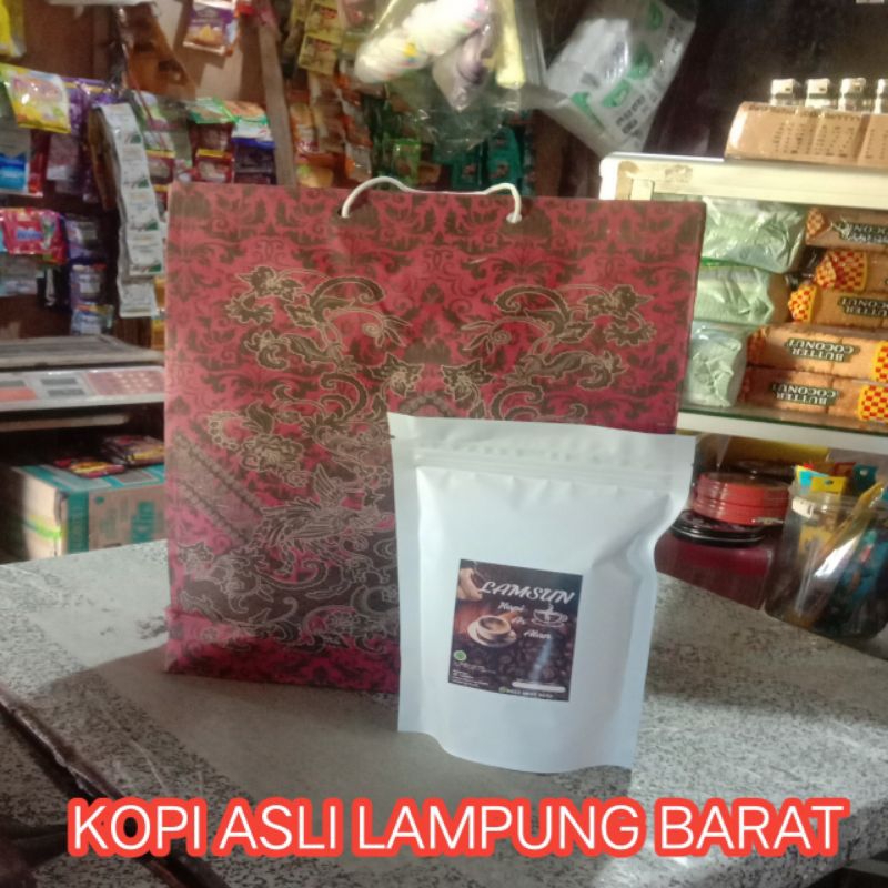 

Kopi bubuk asli Lampung Barat 200g