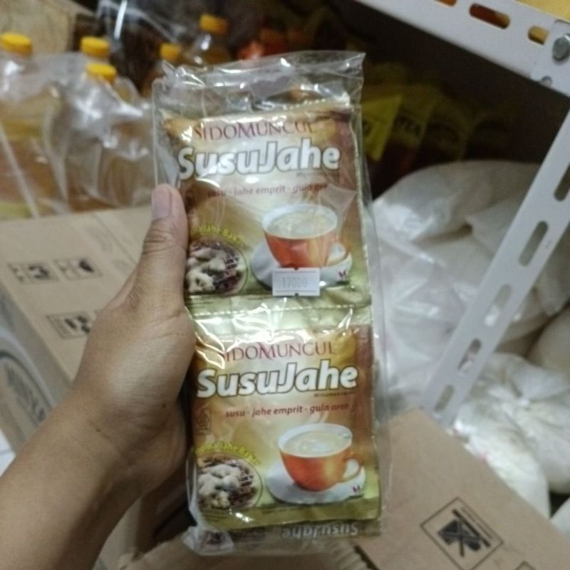 

SUSU JAHE SIDOMUNCUL 1 RENCENG ISI 12 SACHET