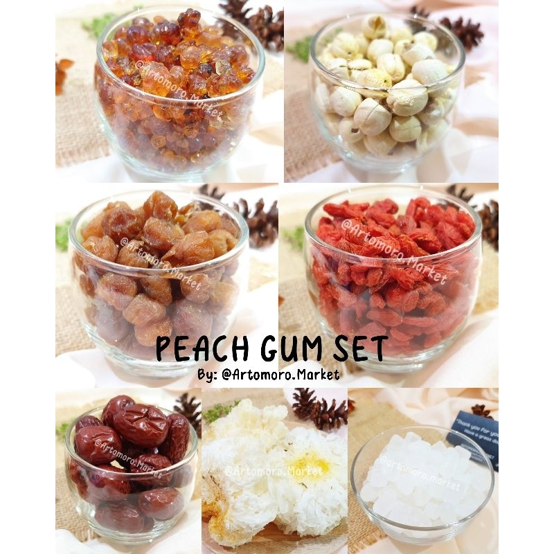 

HEALTHY DESSERT PEACH GUM