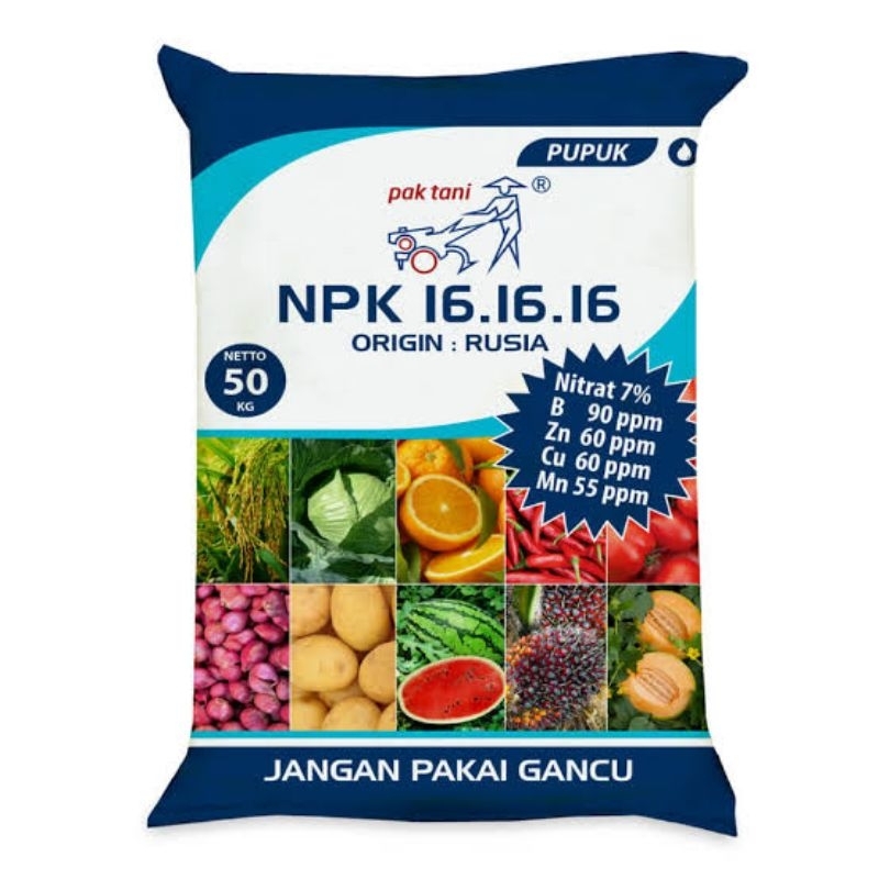 Pupuk Pakai NPK 16.16.16 Origin Rusia