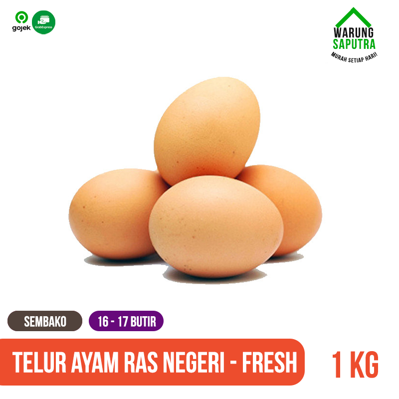 

Telur Ayam Ras Negeri Fresh