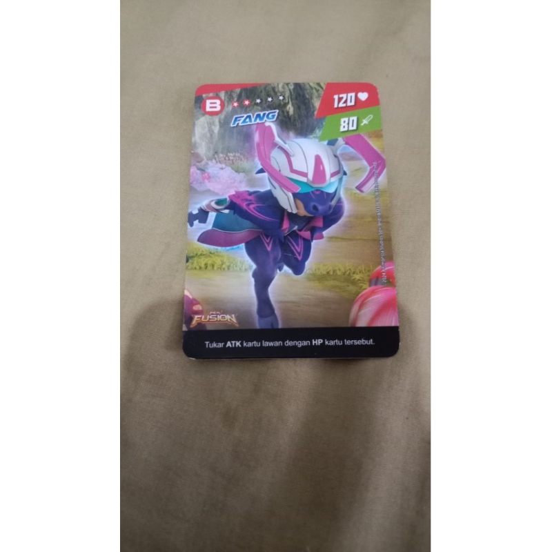 boboiboy galaxy card