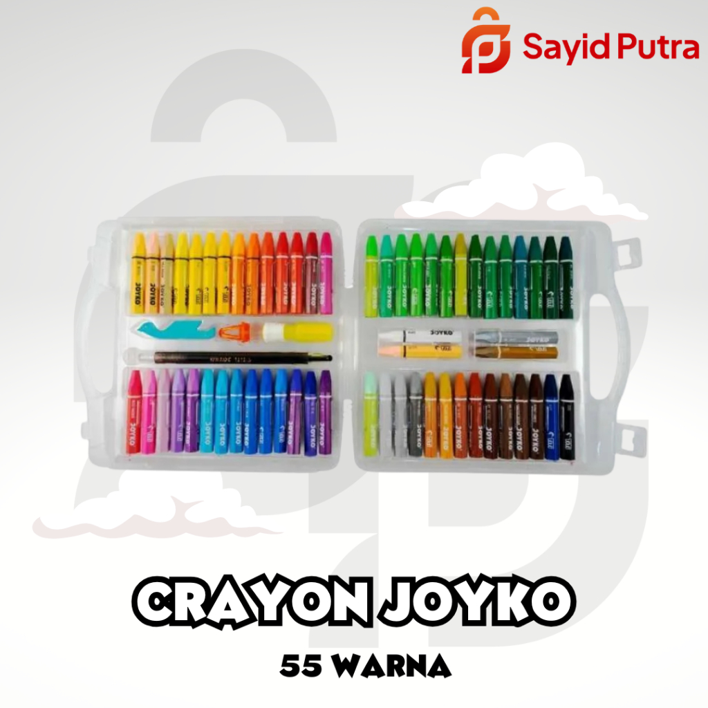JOYKO OIL PASTEL / CRAYON / 55 WARNA