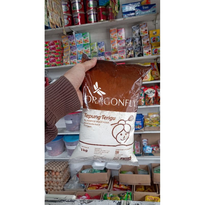 

PROMO!!! tepung terigu dragonfly 1kg