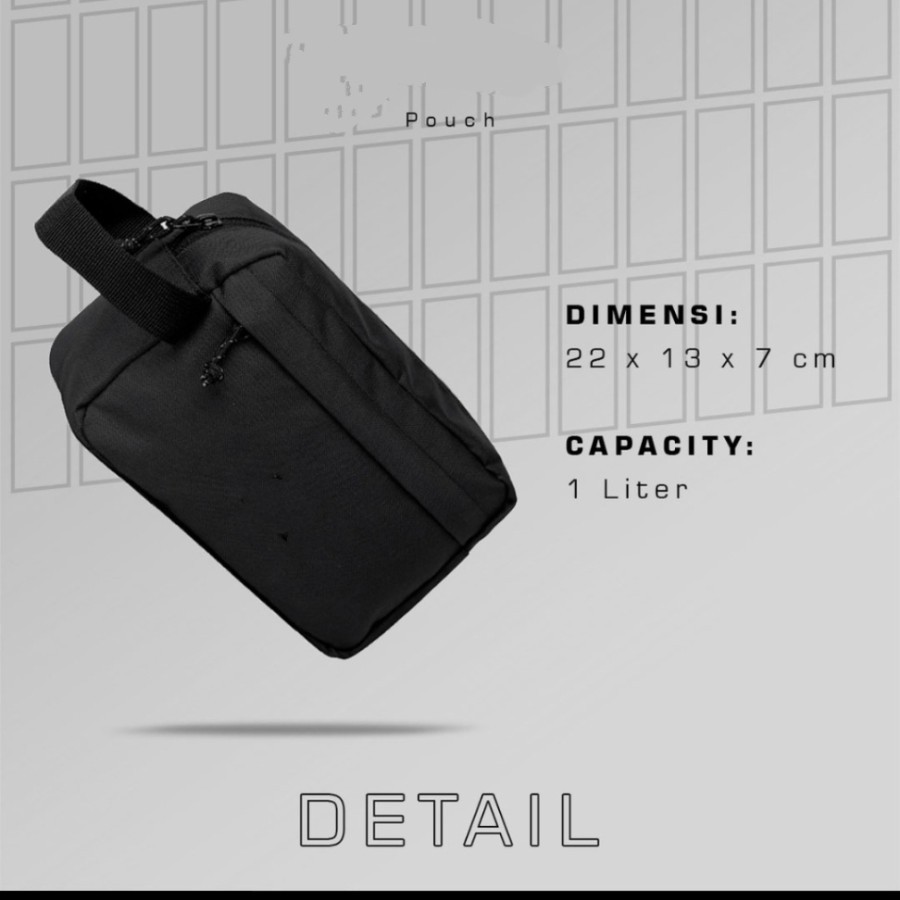 

Pouch Tempat Pensil Dompet Waterproof