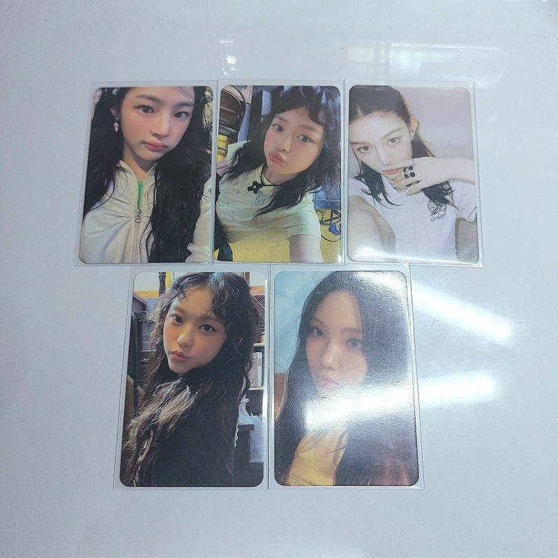 (BACA DESC) wts take all photocard newjeans official get up the powerpuff girls / tpg box ver. minji