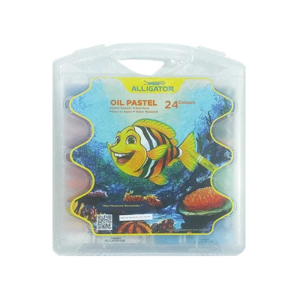 

Crayon Alligator Oil Pastel 24 Warna