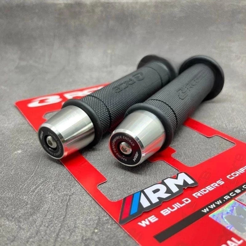 RCB ORIGINAL HANDGRIP HG55 + JALU STANG STAINLESS ARM BULAT TWOTONE UNIVERSAL BEAT VARIO PRIMAVERA N