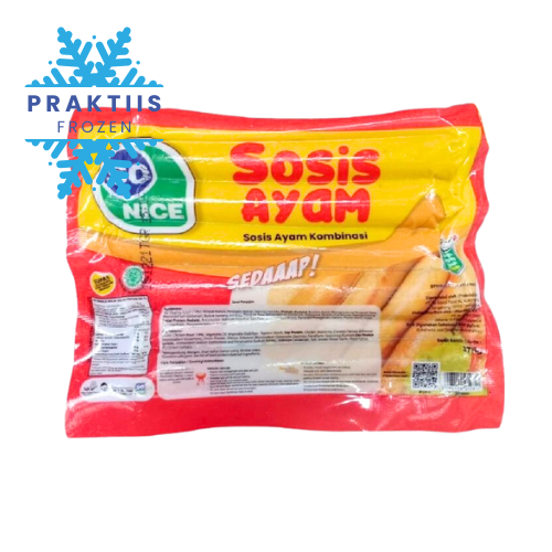 

SO NICE SOSIS AYAM SEDAP 375GR / SOSIS AYAM FROZEN FOOD