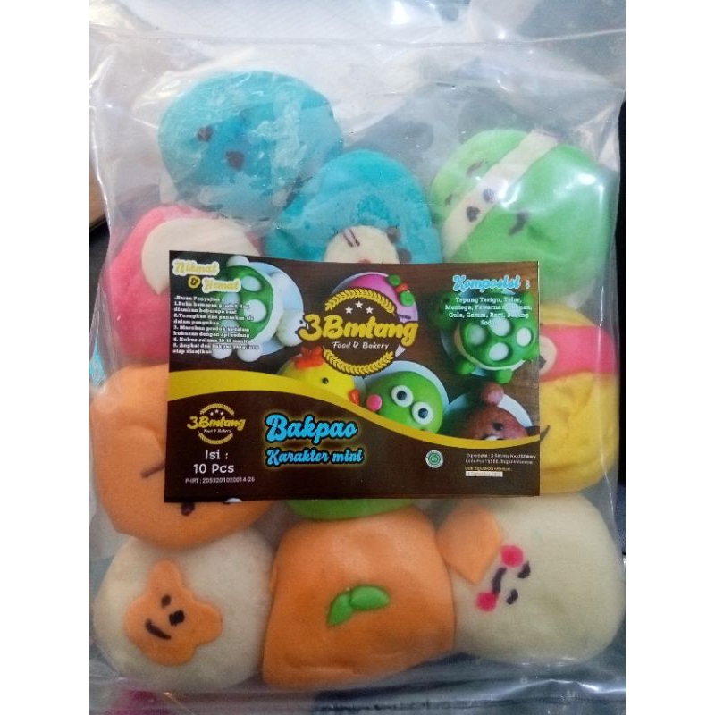 

Bakpao Karakter mini