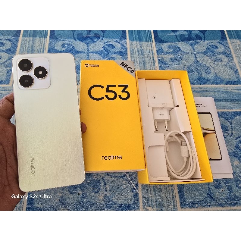 Realme C53 nfc ram 8/256gb second garansi resmi