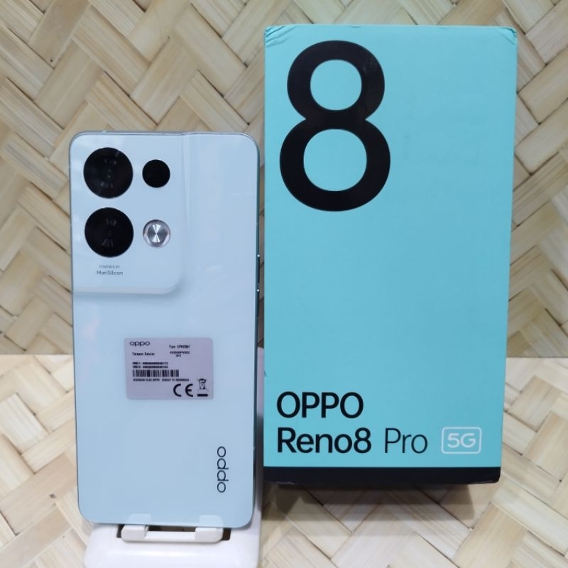 Oppo Reno 8 PRO 5G 12/256GB Hanphone second fullset batangan original bergaransi
