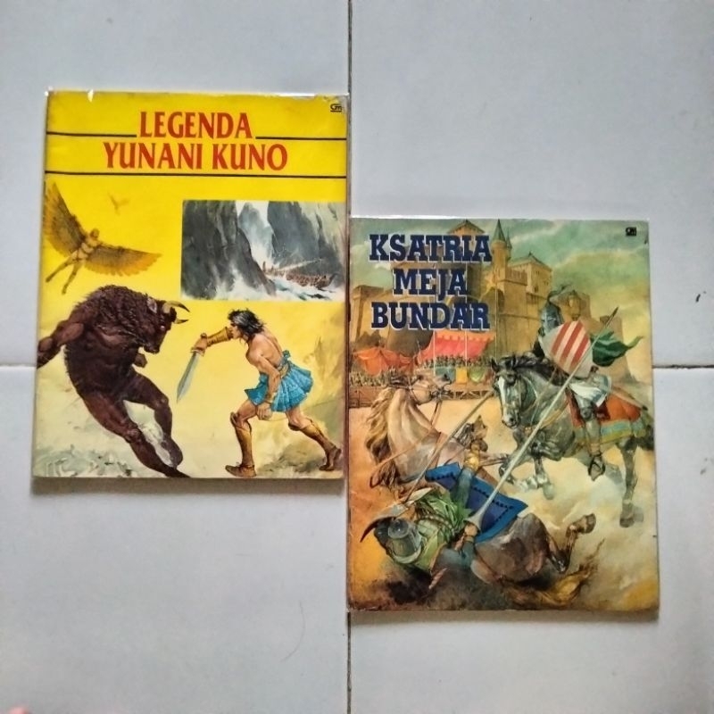 Cergam Langka - Legenda Yunani Kuno & Ksatria Meja Bundar - Gramedia