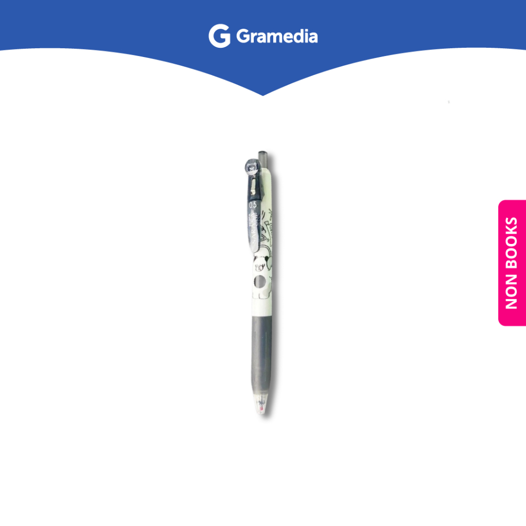 

Gramedia Depok - ZEBRA SARASA CLIP 05 SINGLE BEAR BLACK