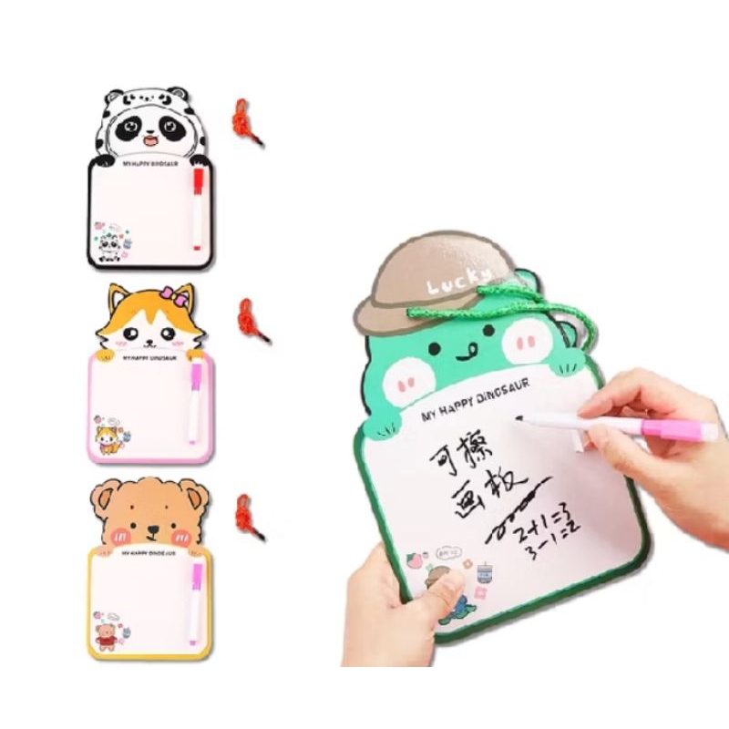 

Papan Tulis Cute H565 Karakter Anak Lucu Belajar Menulis