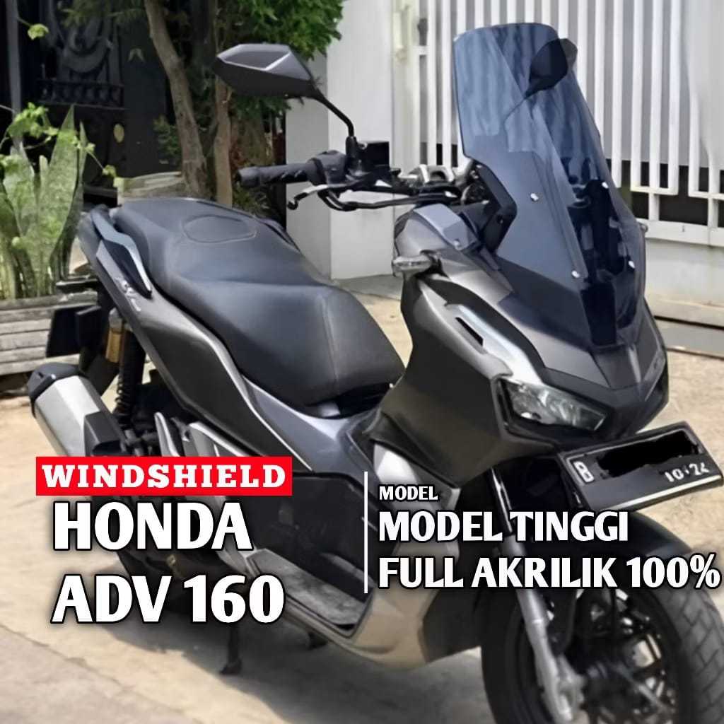 WINDSHIELD VISOR ADV 160 ADV 150 MODEL TINGGI WINSIL ADV -SKR