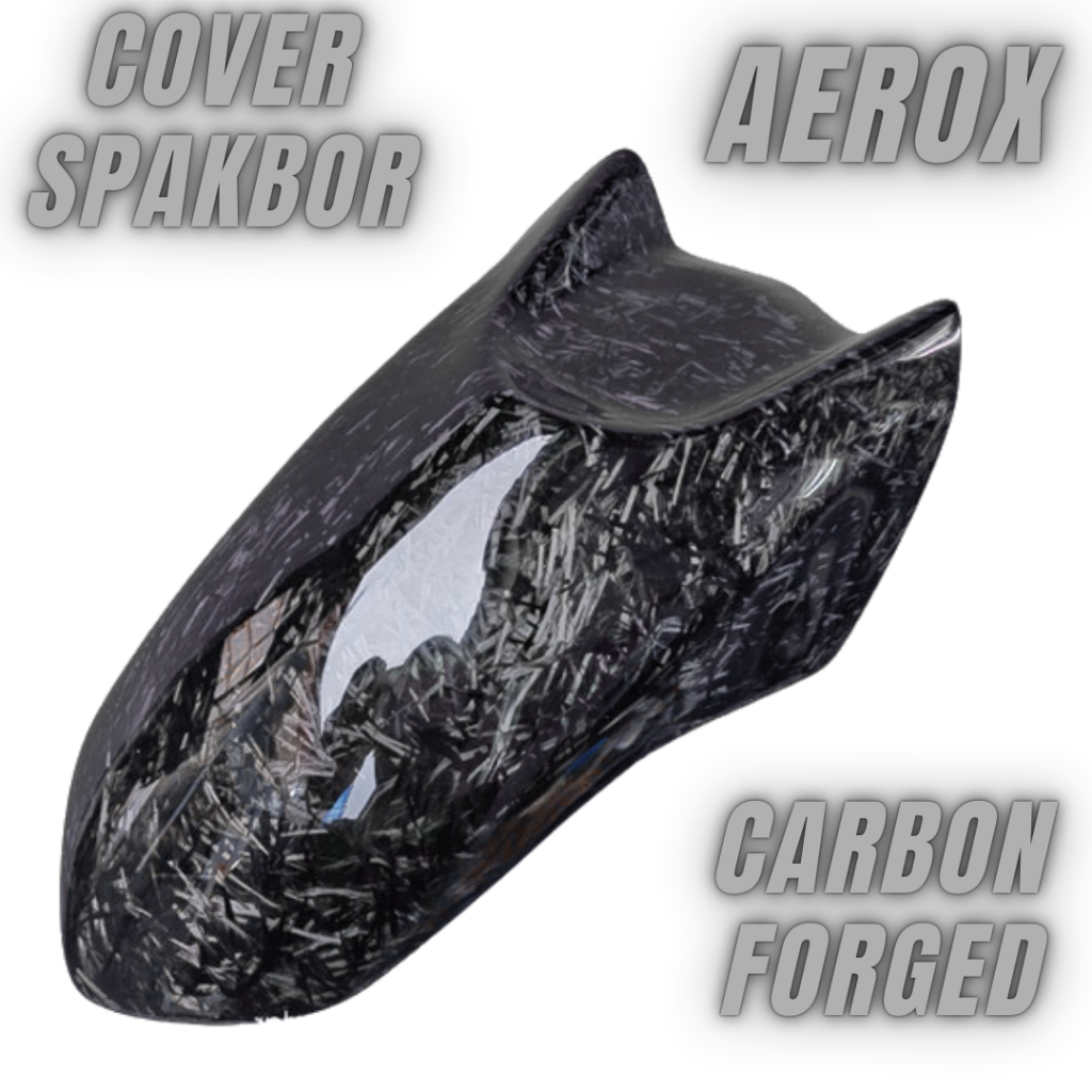SPAKBOR AEROX CARBON COVER SPAKBOR DEPAN AEROX FORGED POLOS MERAH BIRU SPAKBOR DEPAN AEROX NEW OLD