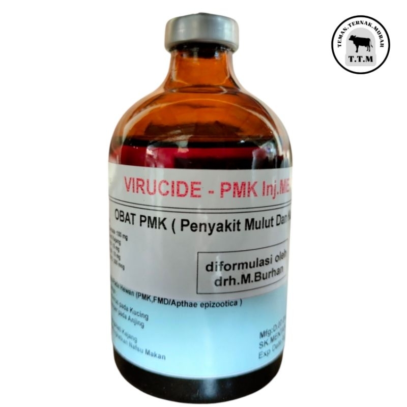 Asli.Obat PMK - Obat penyakit mulut dan kuku- virucide meyer - OBAT PMK - obat pmk - obat pmk sapi -