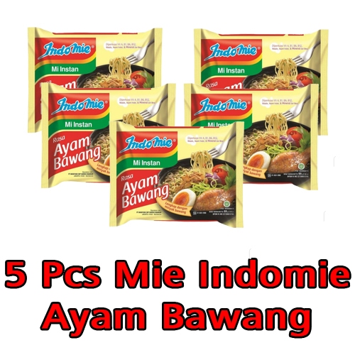 

Mie Indomie Rasa Ayam Bawang 5 Pcs