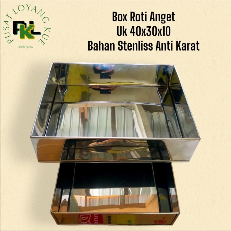 Box Roti / Box Roti Anget Bahan Stenliss Anti Karat