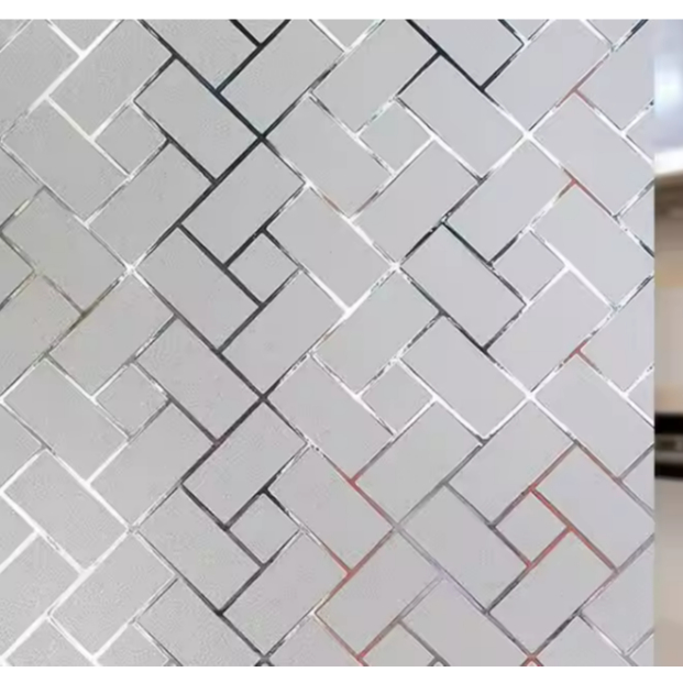 Sandblast Stiker Kaca Jendela Rumah PREMIUM