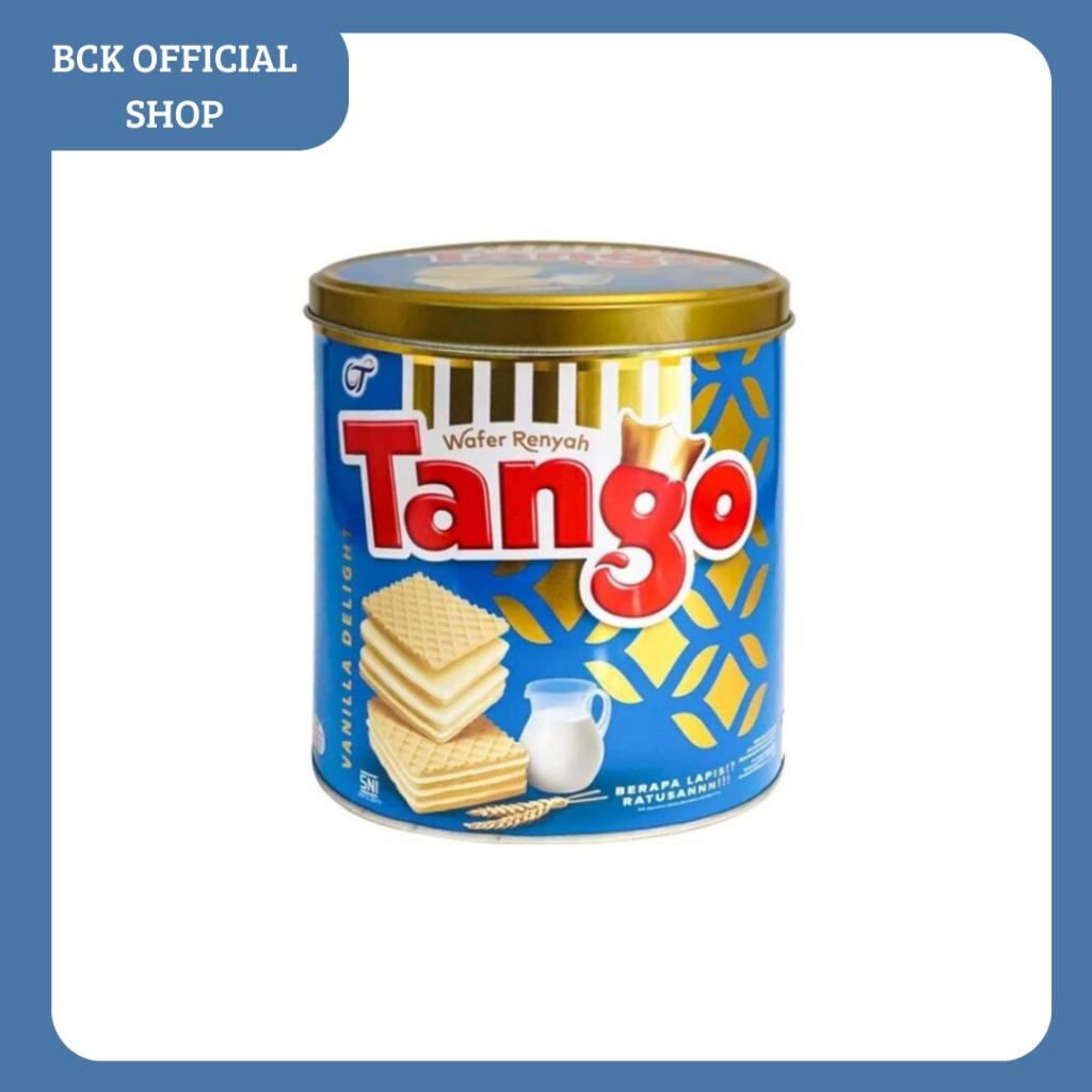 

Tango Vanila 240Gr Kaleng / Tango Kaleng 240Gr Vanila / Tango Wafer Vanila 240Gr