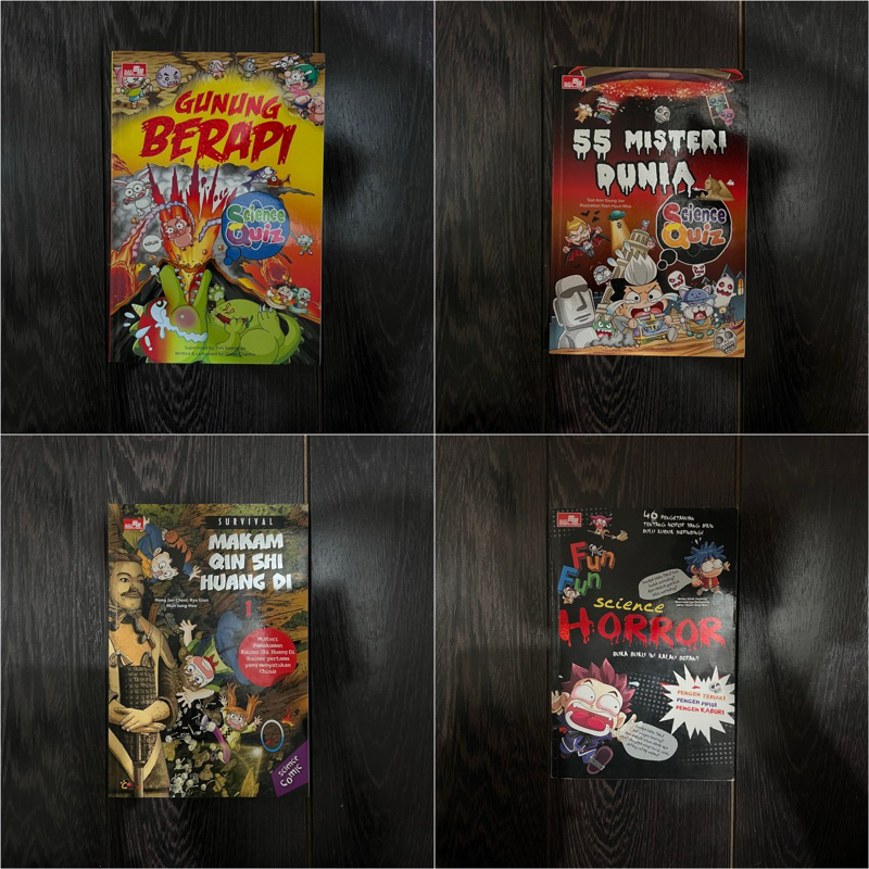 Buku Pengetahuan Anak | Buku Science Quiz | Buku Science Anak | Komik Science Anak