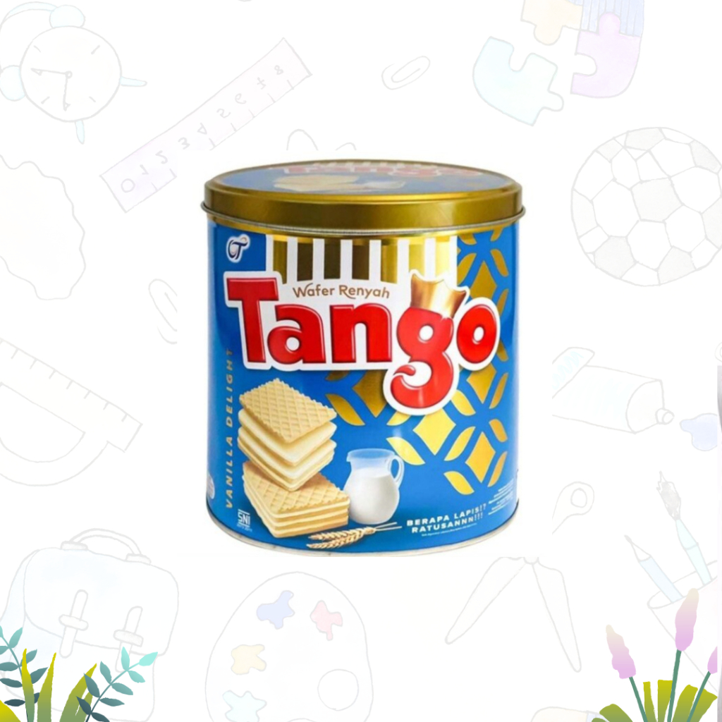 

Tango Vanila 240Gr Kaleng / Tango Kaleng 240Gr Vanila / Tango Wafer Vanila 240Gr