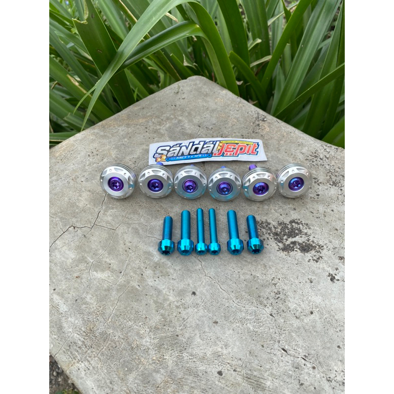 BAUT TITANIUM RING JIK SHOCK SLEBOR MANISAN RING JOK RING SHOCK SKOK SHOK RING SLEBOR SET BAUT TITAN