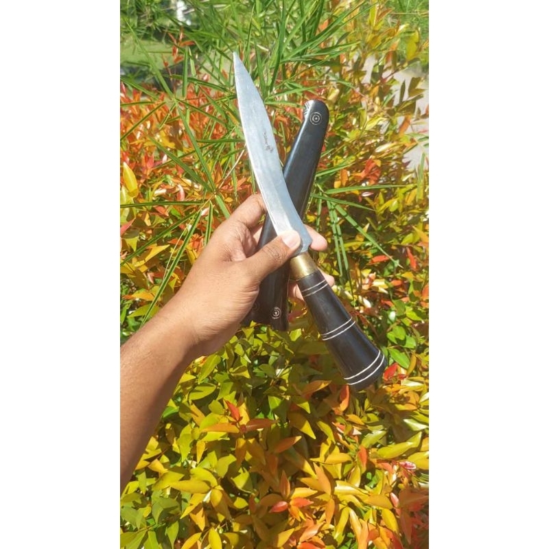 pisau cantik dari tanduk kerbau asli