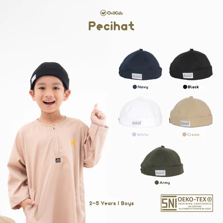 OVIKIDS Pecihat - Peci Anak Laki Laki Topi Anak Laki Laki Miki Hat 2-5 Tahun