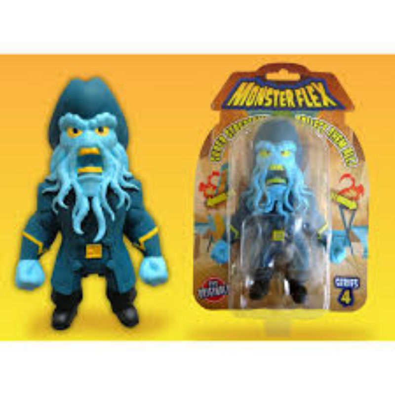 Monster Flex SERIES 4 OCTOPUS PIRATE PIRATES MONSTERS GURITA GLOW IN THE DARK SERIES VARIAN EMCO MON