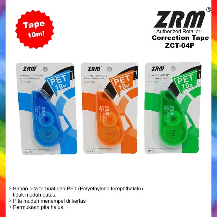 

ZRM Correction Tape / Tip x Pita ZCT-04P