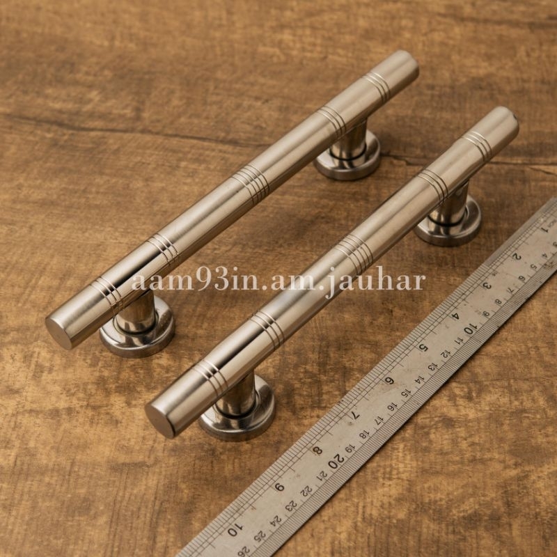 Handle pintu rumah bulat 25 cm lis dof tarikan gagang kunci 25 cm stainles suling 3/4" in ¾" inchi /