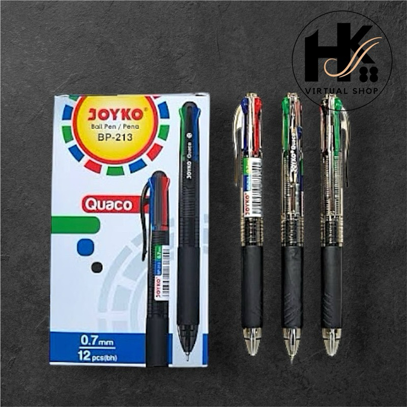 

PULPEN 4 WARNA JOYKO 0.7 MM BP-213 ( 1 Pcs )