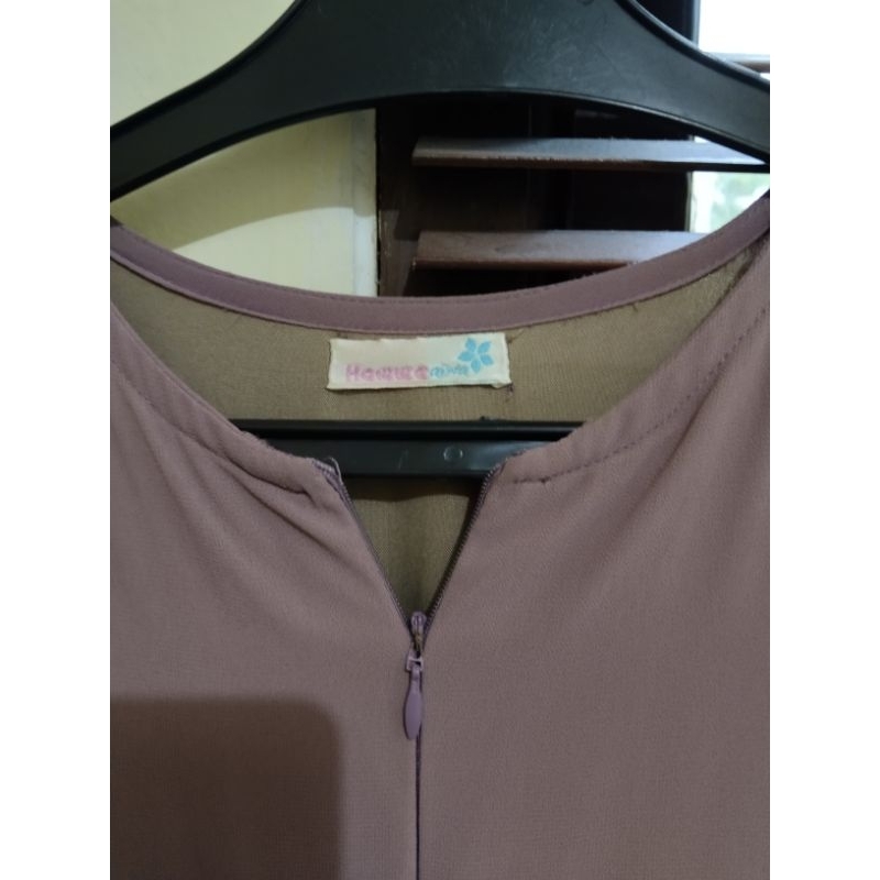 gamis only warna mauve
