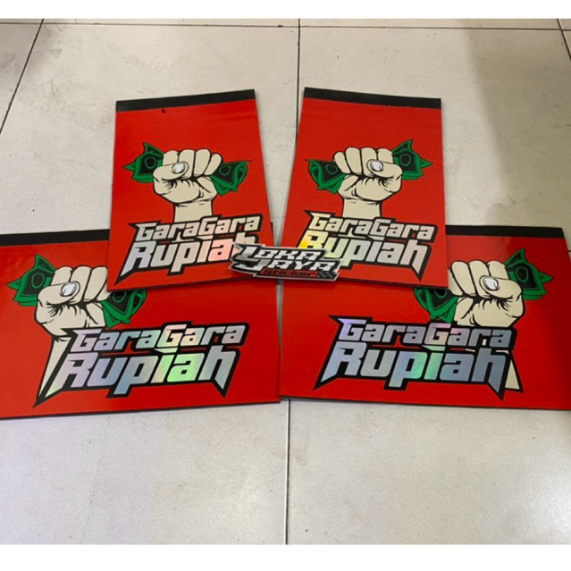 KARPET LUMPUR 1SET DEPAN BELAKANG UNTUK MOBIL PICK-UP L300 CARRY SS GRANDMAX APV KARPET LUMPUR KEPET