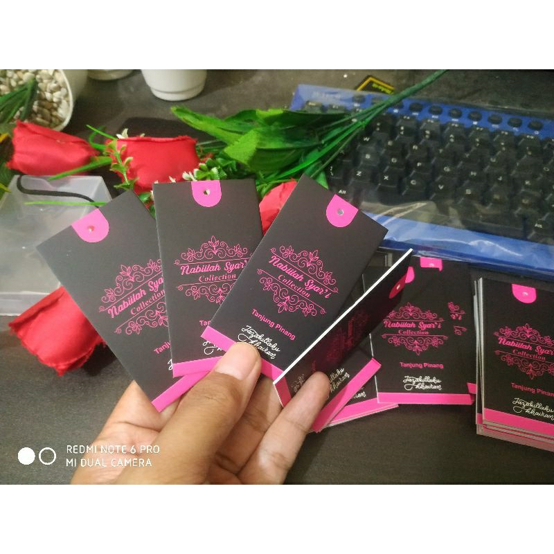 

Hang Tag Tebal Hangtag Kaku 800 gr