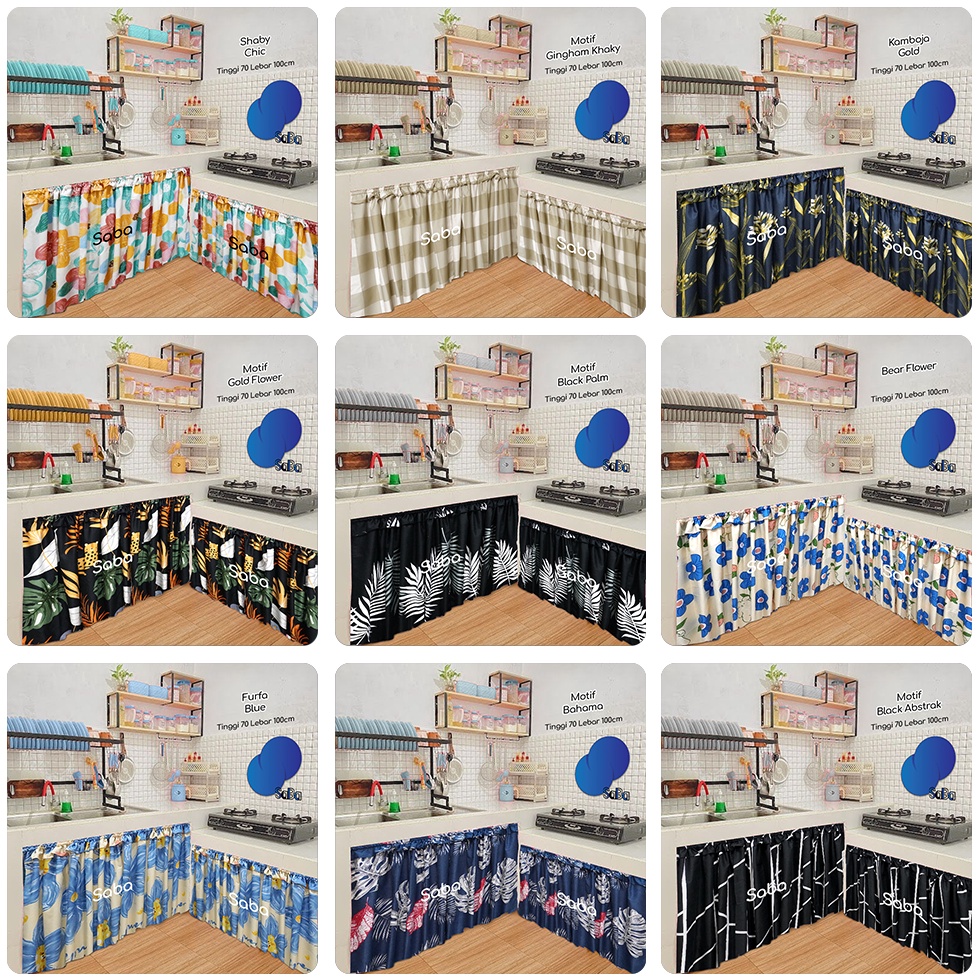 Keren abis saba99 PROMO TERMURAH Gorden Kolong Karakter Korden Kolong Lucu Hordeng Kolong Dapur Gord