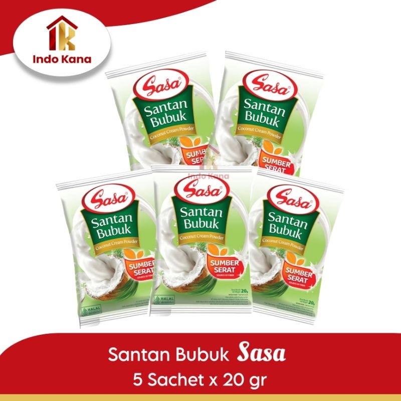 

SASA Santan Bubuk 5 Sachet x 20 gr