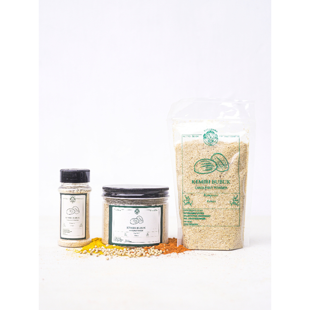 

Katamama Kemiri Bubuk / Candlenut Powder