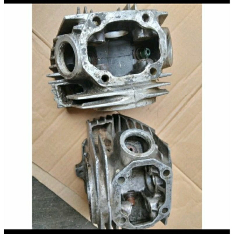 blok head Honda Supra x lama Astrea grand original kosongan